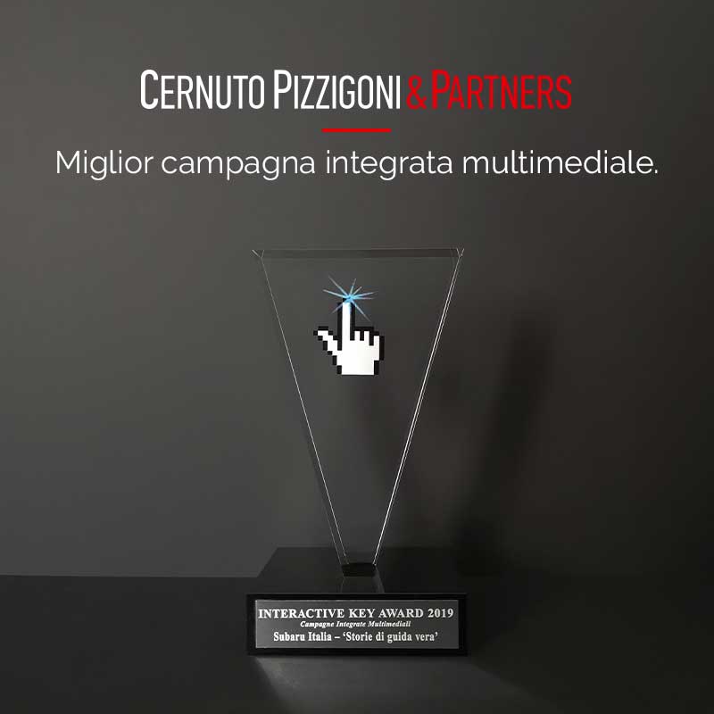 Cernuto Pizzigoni & Partners e Subaru Italia vincono l’Interactive Key Award 2019 