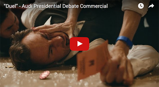 Audi: spot ad hoc per il dibattito presidenziale